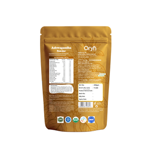Organic Ashwagandha Powder – 100% Pure Ashwagandha Powder